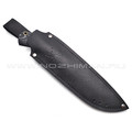 7 ножей нож Беркут сталь D2 блэквош, рукоять G10 black & grey