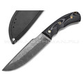 7 ножей нож Беркут сталь D2 блэквош, рукоять G10 black & grey