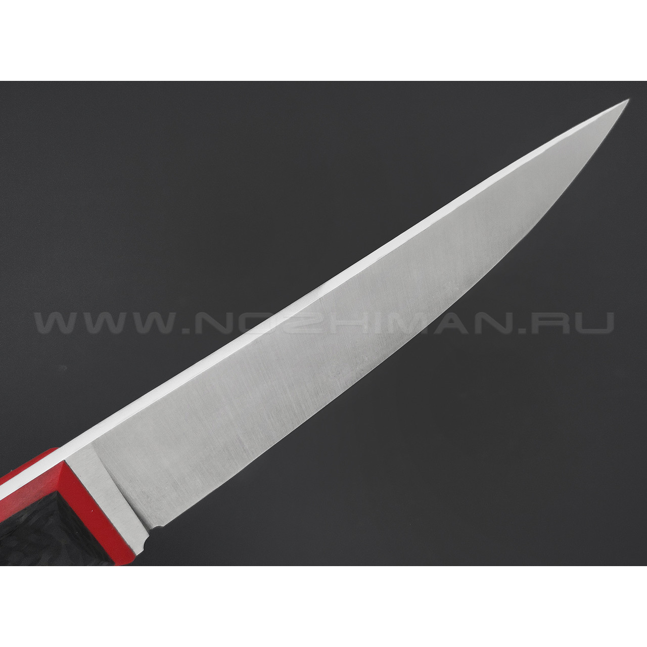 7 ножей нож Бритва сталь K340 satin, рукоять Carbon fiber, G10 red