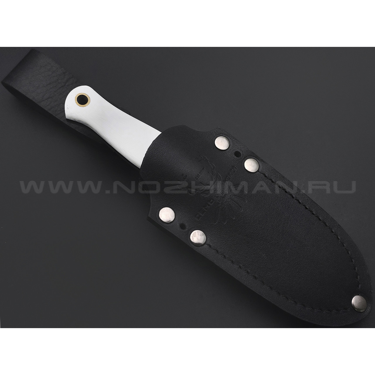 7 ножей нож Колибри сталь K340 satin, рукоять G10 white & black, ножны 2 шт.