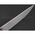 7 ножей нож Бритва сталь K340 satin, рукоять G10 red & blue 7 ножей нож Бритва сталь K340 satin, рукоять G10 red & blue