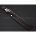 7 ножей нож Бритва сталь K340 satin, рукоять G10 black & white 7 ножей нож Бритва сталь K340 satin, рукоять G10 black & white