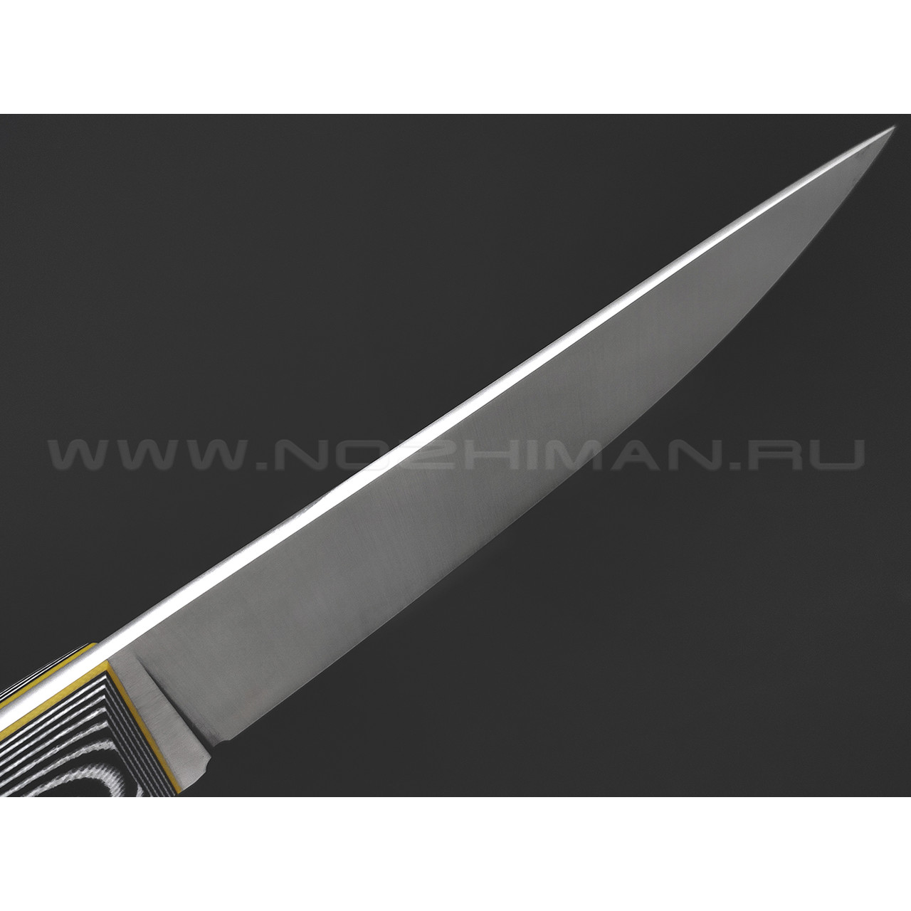 7 ножей нож Бритва сталь K340 satin, рукоять G10 black & white