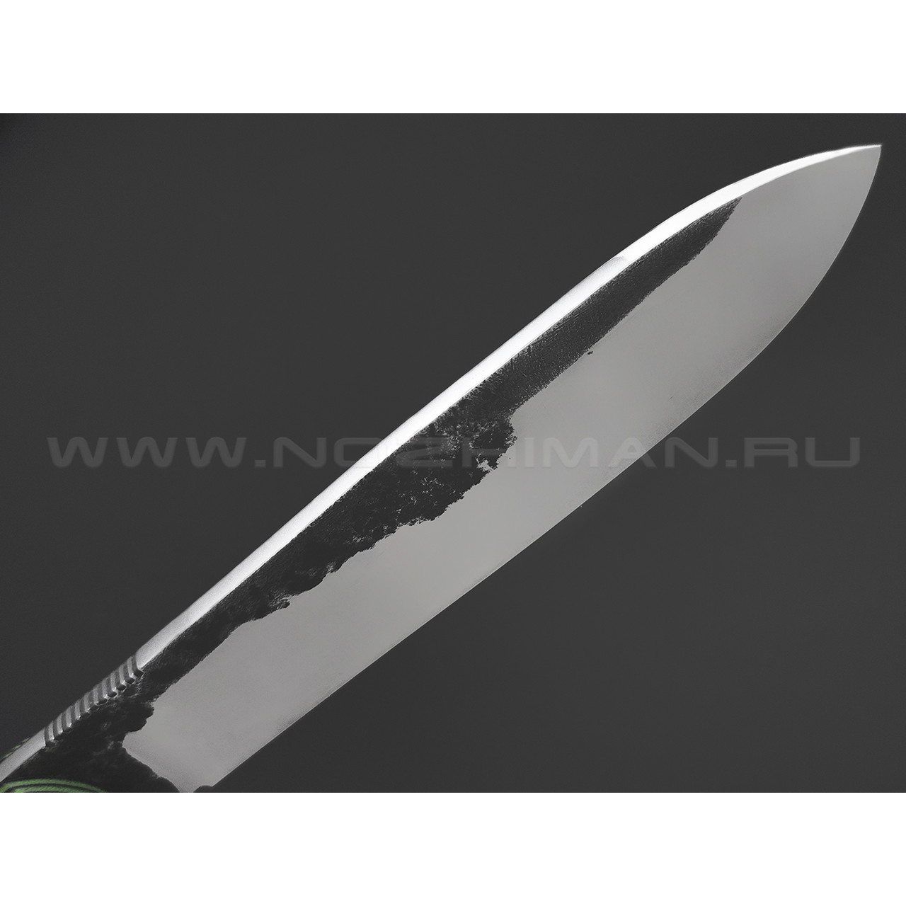 7 ножей нож Кефарт сталь K340 satin & ковка, рукоять G10 black & green