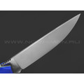 7 ножей нож Айсберг сталь K110 satin, рукоять G10 blue & green