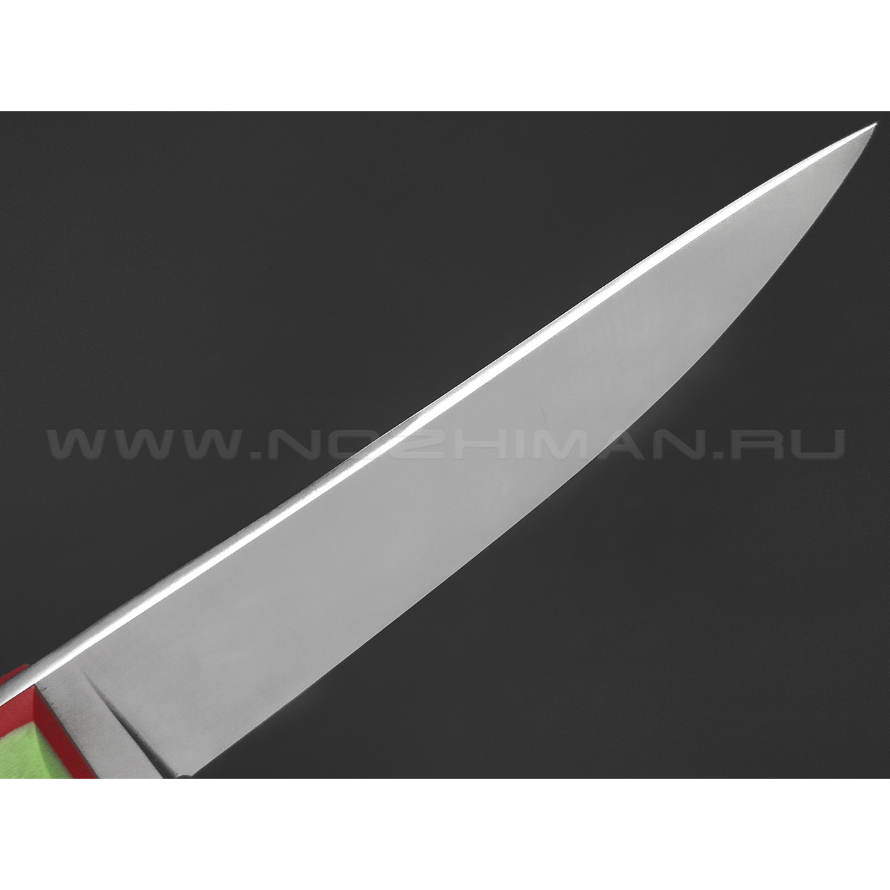 7 ножей нож Бритва сталь K340 satin, рукоять G10 green & red