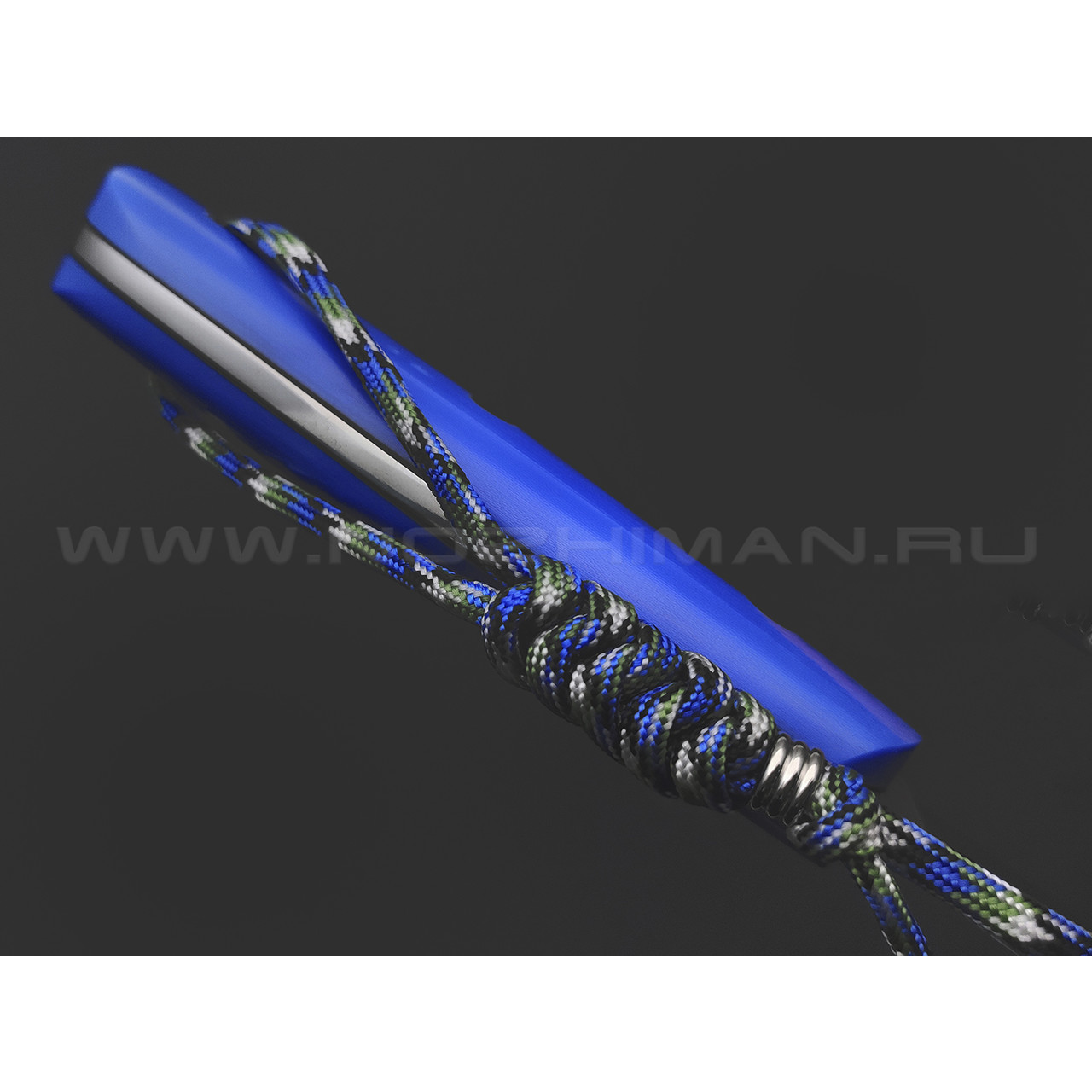 7 ножей нож Кефарт сталь D2 satin, рукоять G10 blue & black