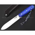 7 ножей нож Кефарт сталь D2 satin, рукоять G10 blue & black