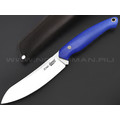7 ножей нож Сунгай сталь K340 satin, рукоять G10 blue & black