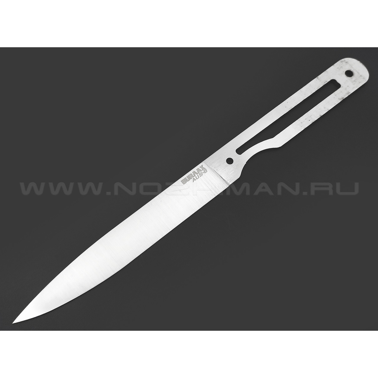Burlax клинок Infantry прямые спуски, сталь Aus-8 satin