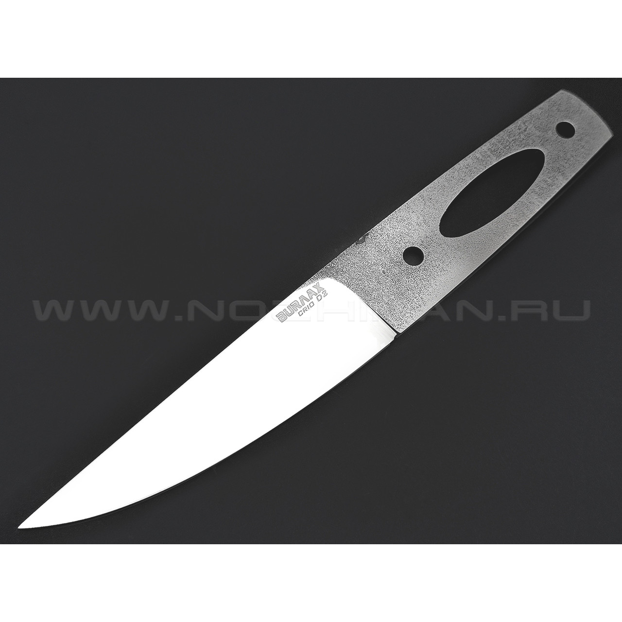 Burlax клинок Скин-Ду сталь Cryo D2 satin