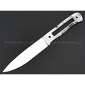 Burlax клинок Bushcraft линза, сталь Aus10Co satin