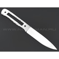 Burlax клинок Bushcraft линза, сталь Aus10Co satin