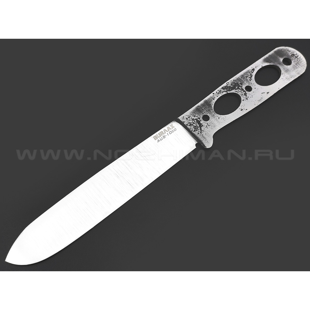 Burlax клинок Кефарт прямые спуски, сталь Aus10Co satin