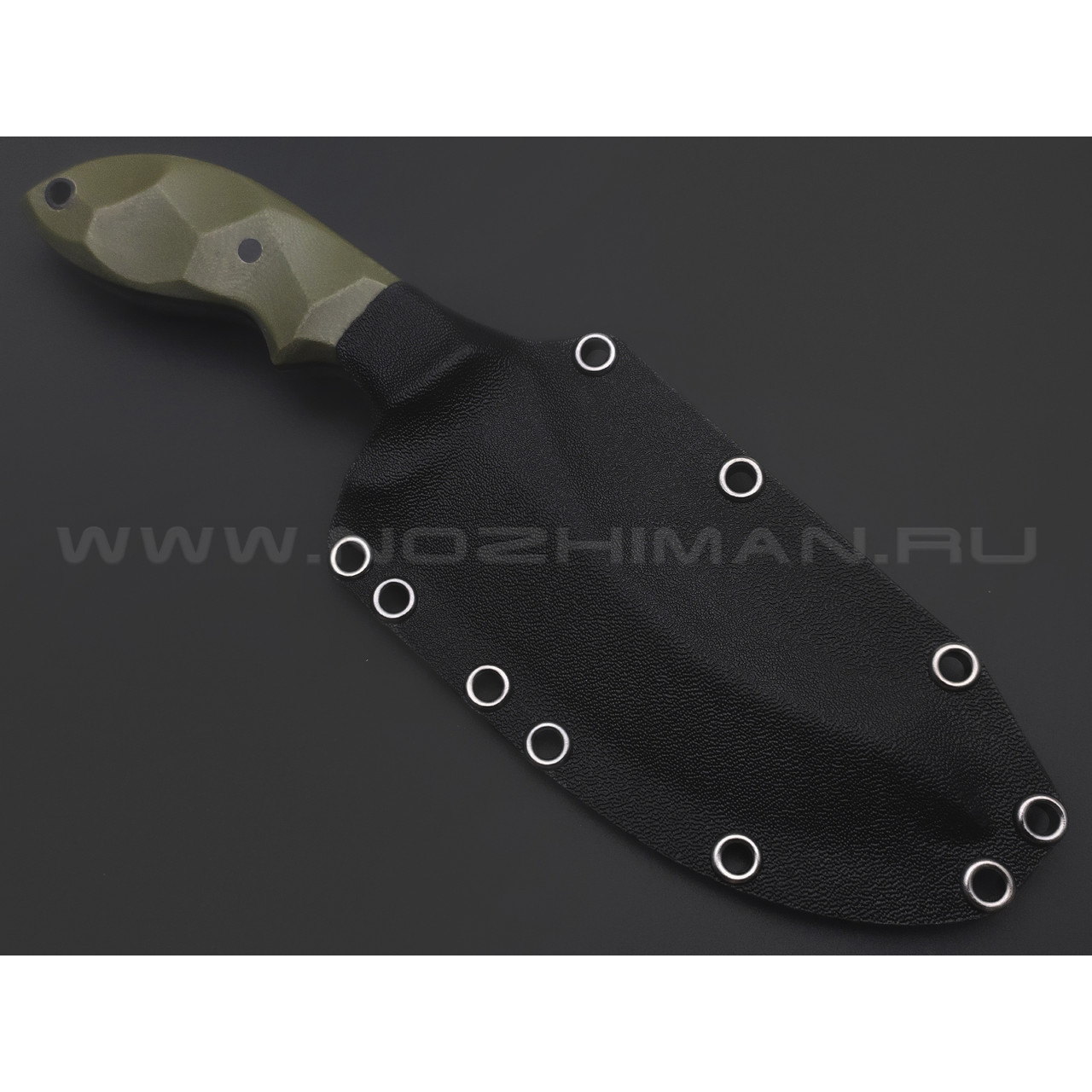 Волчий Век нож Кондрат 12 сталь 95Х18 WA satin, рукоять G10 olive