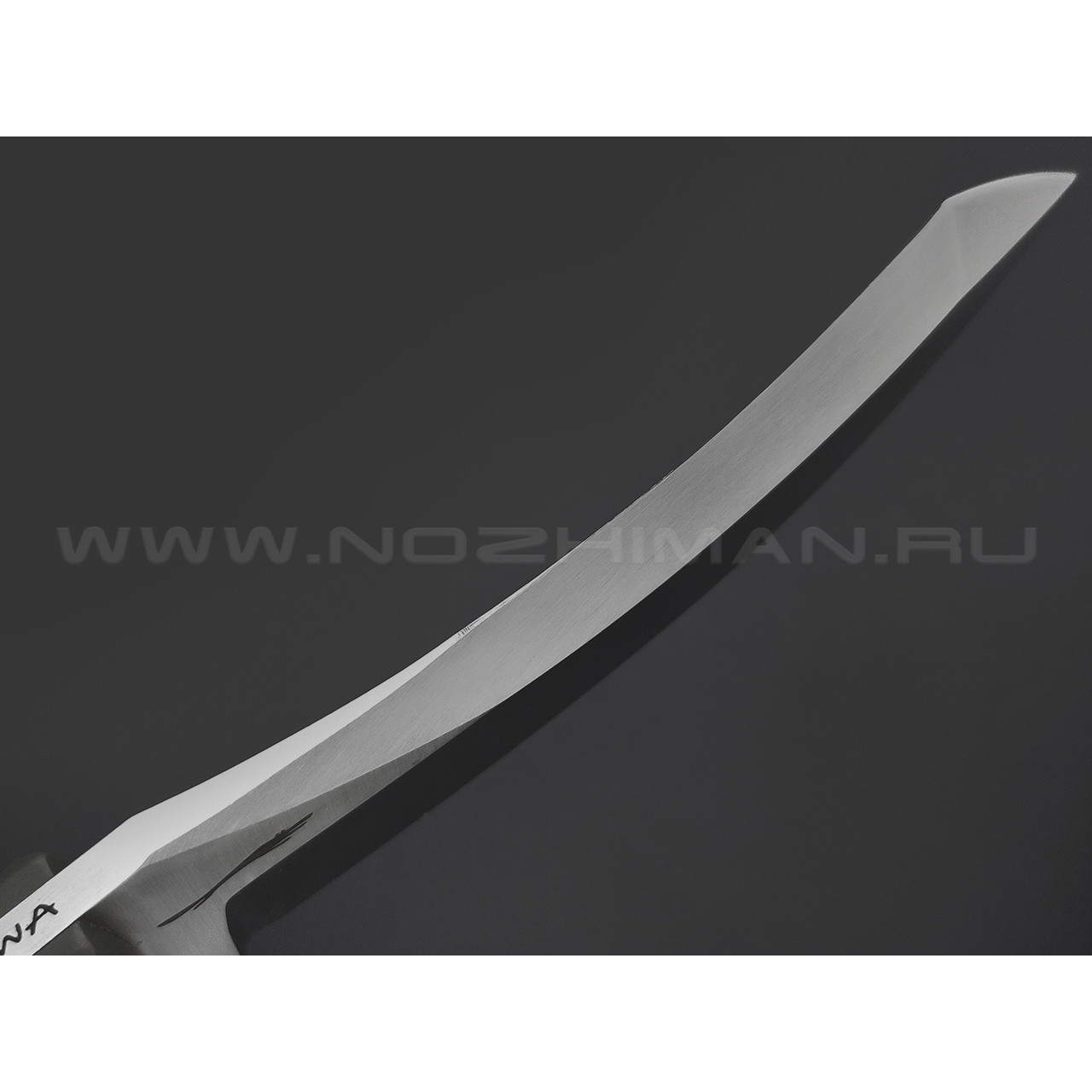 Волчий Век нож Кондрат 12 сталь 95Х18 WA satin, рукоять G10 olive