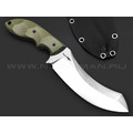 Волчий Век нож Кондрат 12 сталь 95Х18 WA satin, рукоять G10 olive Волчий Век нож Кондрат 12 сталь 95Х18 WA satin, рукоять G10 olive