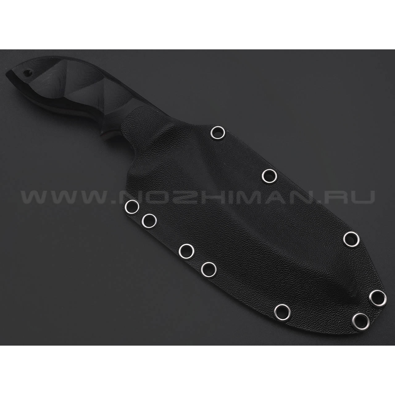 Волчий Век нож Кондрат 12 сталь 95Х18 WA satin, рукоять G10 black