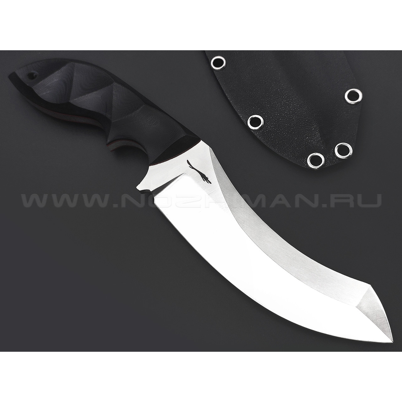 Волчий Век нож Кондрат 12 сталь 95Х18 WA satin, рукоять G10 black