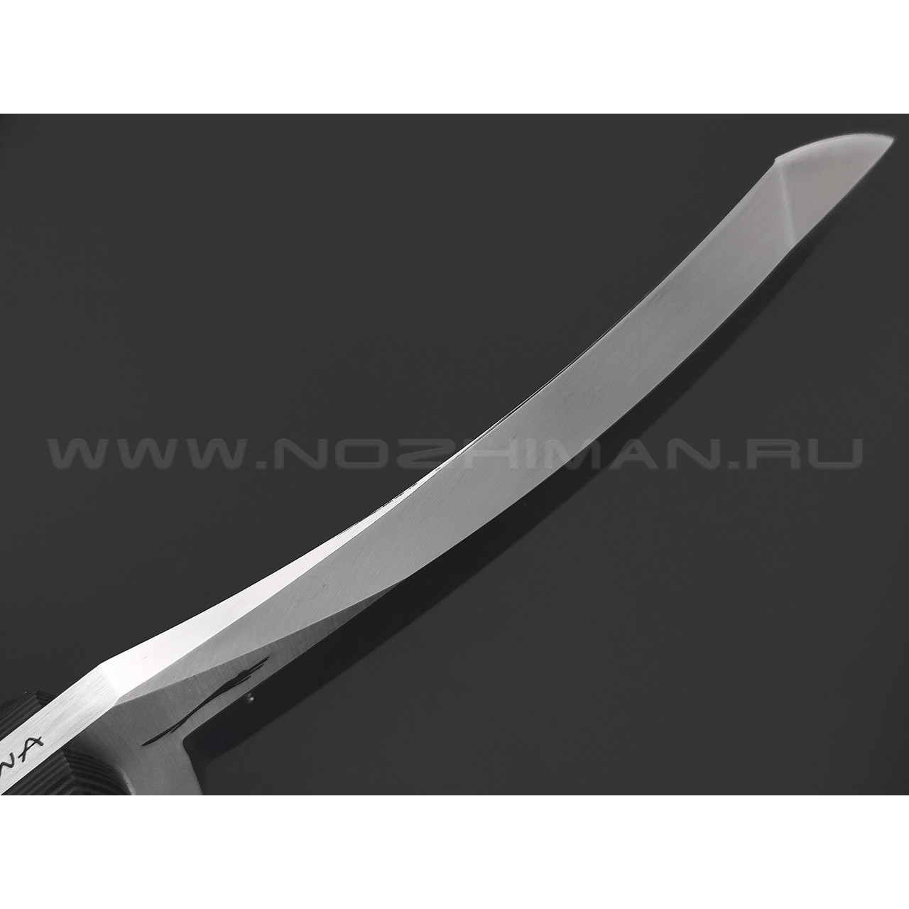 Волчий Век нож Кондрат 12 сталь 95Х18 WA satin, рукоять G10 black & green
