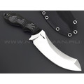 Волчий Век нож Кондрат 12 сталь 95Х18 WA satin, рукоять G10 black & green