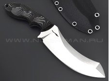 Волчий Век нож Кондрат 12 сталь 95Х18 WA satin, рукоять G10 black & green