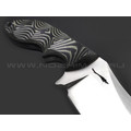 Волчий Век нож Кондрат 12 сталь 95Х18 WA satin, рукоять G10 black & green