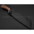 Saro мачете Экспедиционный сталь 65Х13, рукоять Дерево сапеле Saro мачете Экспедиционный сталь 65Х13, рукоять Дерево сапеле