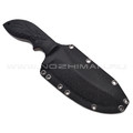 Волчий Век нож Мурена сталь 95Х18 WA стоунвош, рукоять G10 black с насечкой