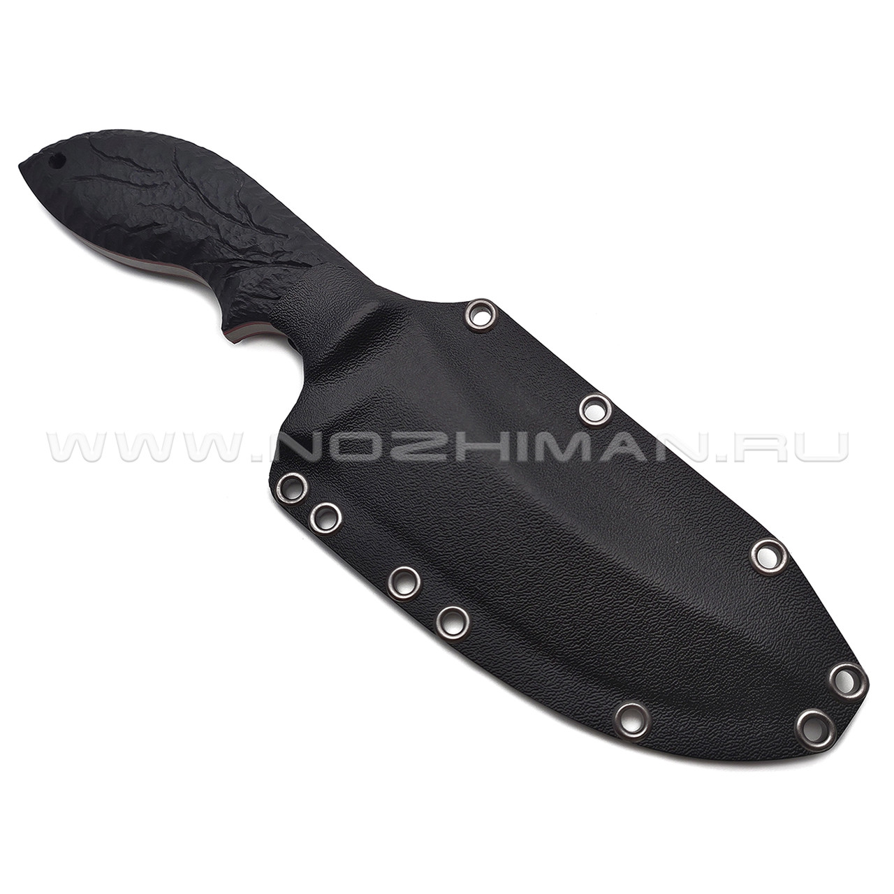 Волчий Век нож Мурена сталь 95Х18 WA стоунвош, рукоять G10 black с насечкой