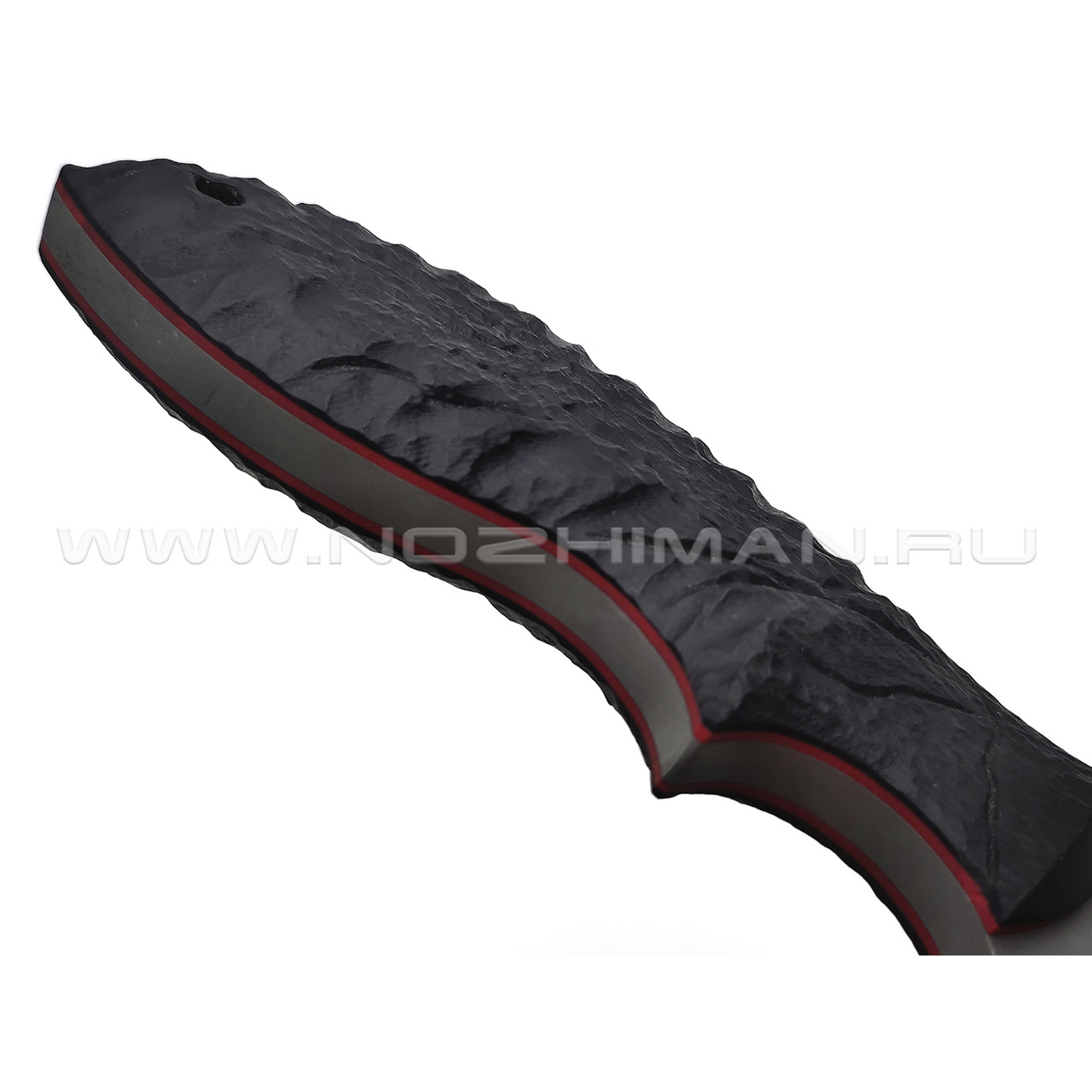 Волчий Век нож Мурена сталь 95Х18 WA стоунвош, рукоять G10 black с насечкой