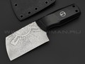 Волчий Век нож "Бугай" Custom сталь Niolox WA, рукоять G10, пины