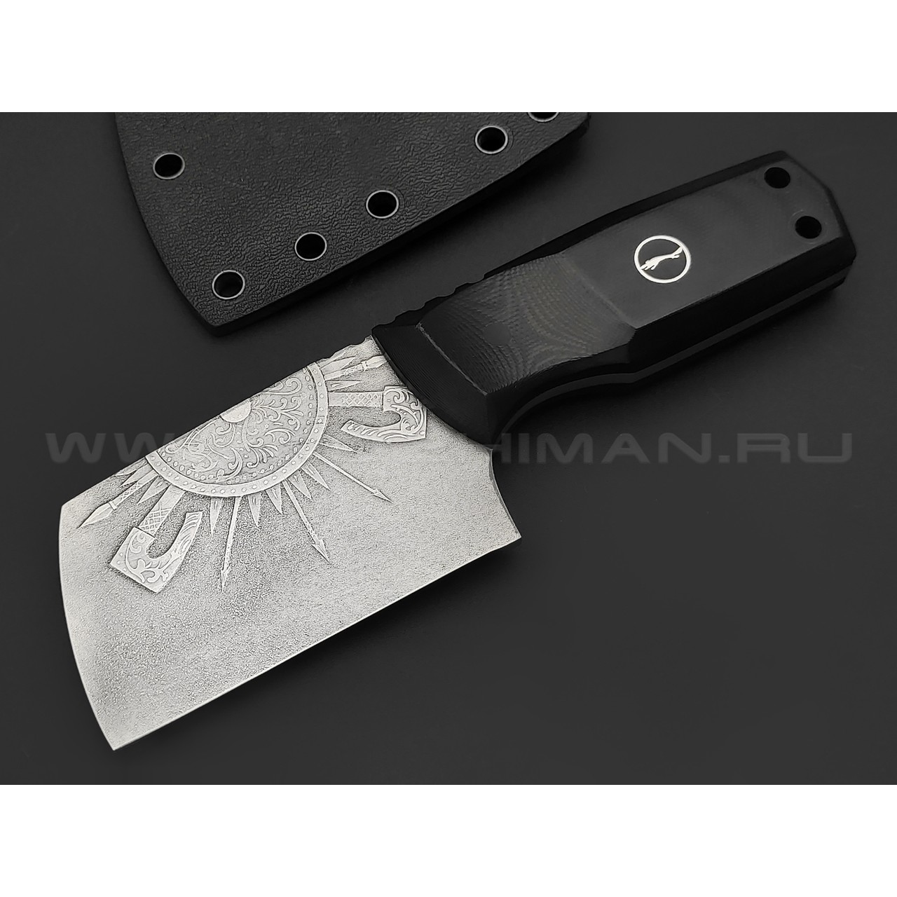 Волчий Век нож "Бугай" Custom сталь Niolox WA, рукоять G10, пины