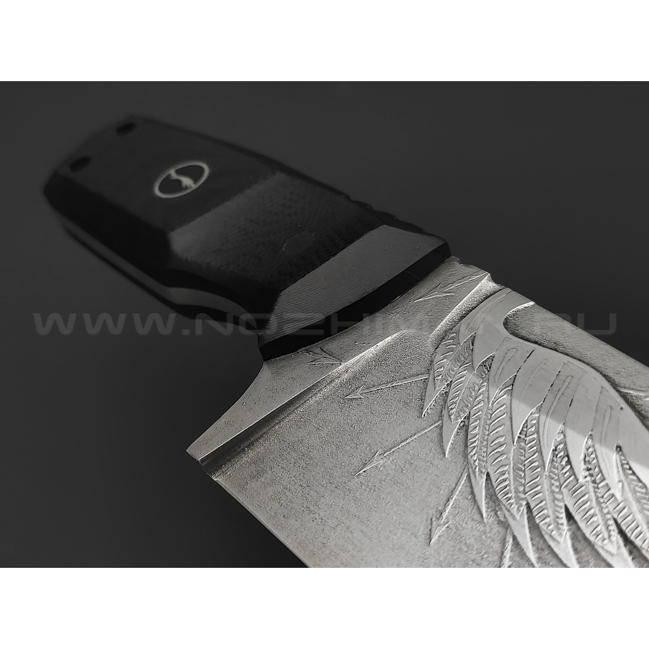 Волчий Век нож "Бугай" Custom сталь Niolox WA, рукоять G10, пины