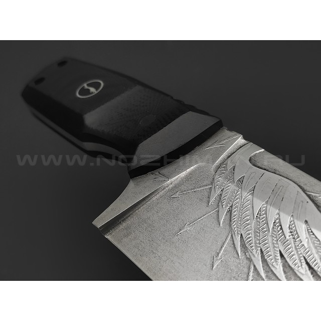 Волчий Век нож "Бугай" Custom сталь Niolox WA, рукоять G10, пины