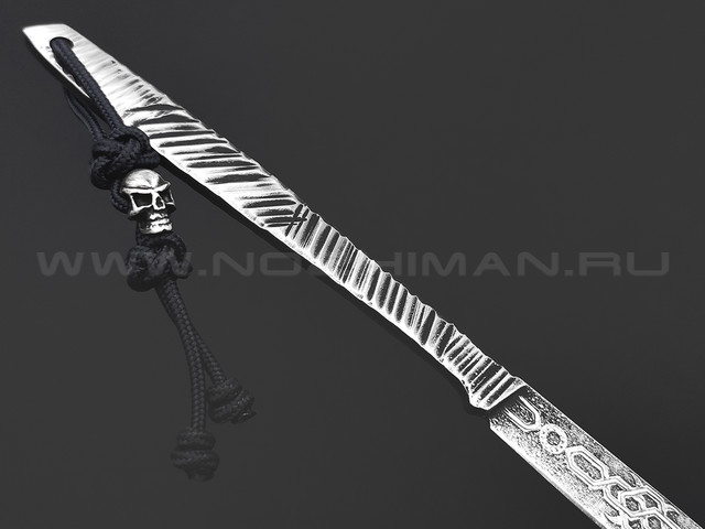 Волчий Век нож Скелетник сталь N690 WA травление, рукоять сталь