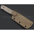 Нож Burlax Fin BX0155 сталь Cryo Aus-8 узор, рукоять G10 tan