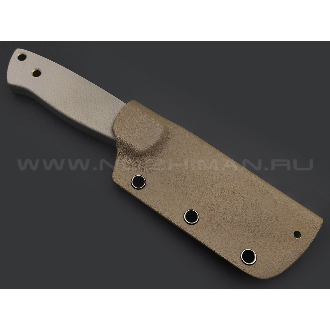 Нож Burlax Fin BX0155 сталь Cryo Aus-8 узор, рукоять G10 tan