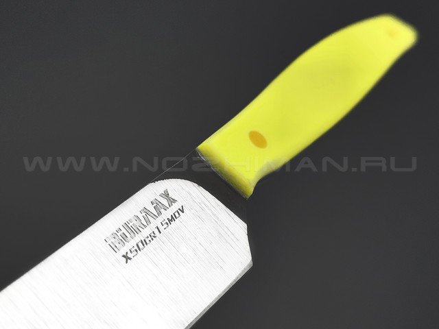 Кухонный нож Burlax BX0104 сталь x50Cr15MoV, рукоять G10 yellow