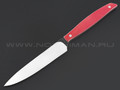 Кухонный нож Burlax BX0103 сталь x50Cr15MoV, рукоять G10 red