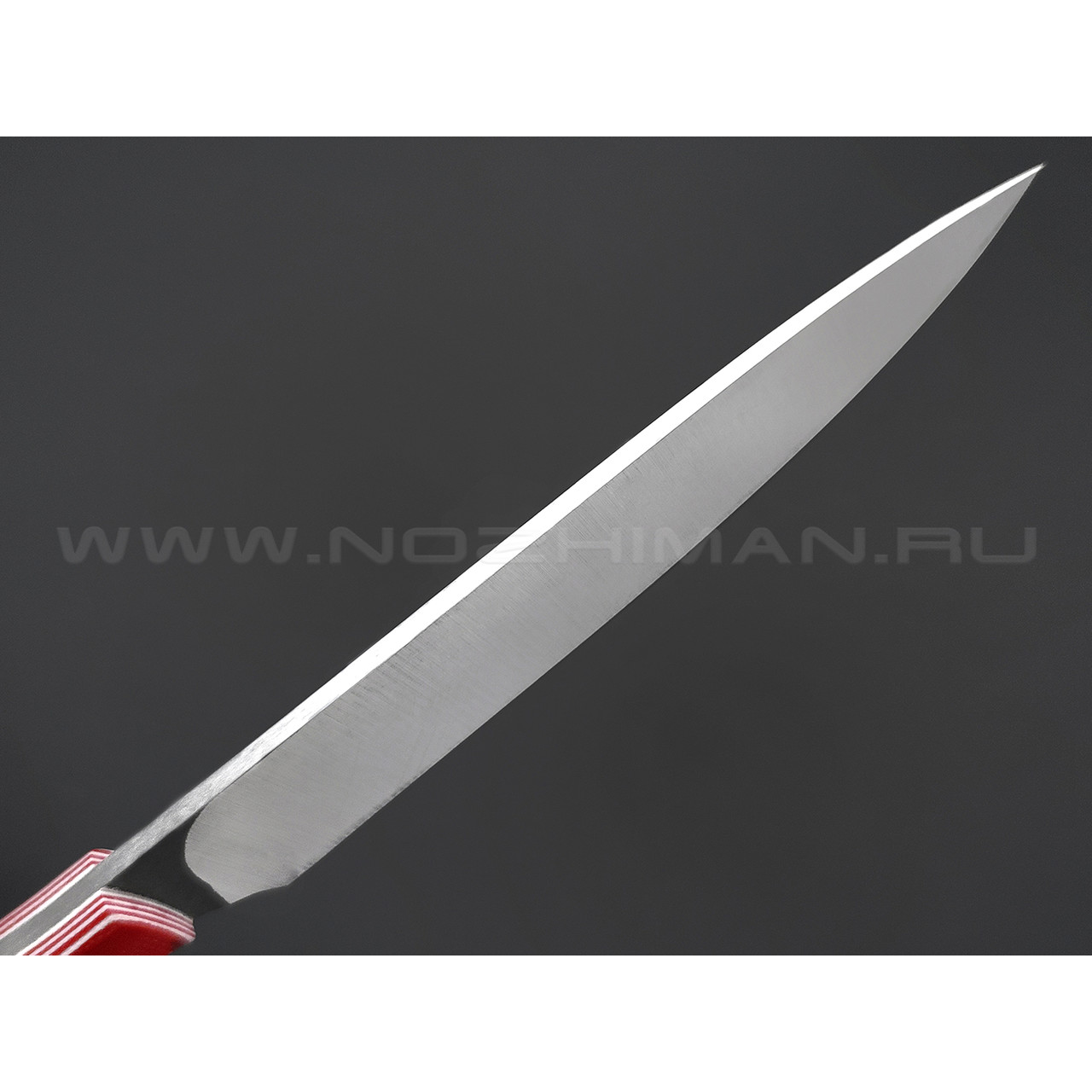 Кухонный нож Burlax BX0103 сталь x50Cr15MoV, рукоять G10 red
