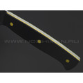 Кухонный нож Burlax BX0097 сталь x50Cr15MoV, рукоять G10 black & yellow