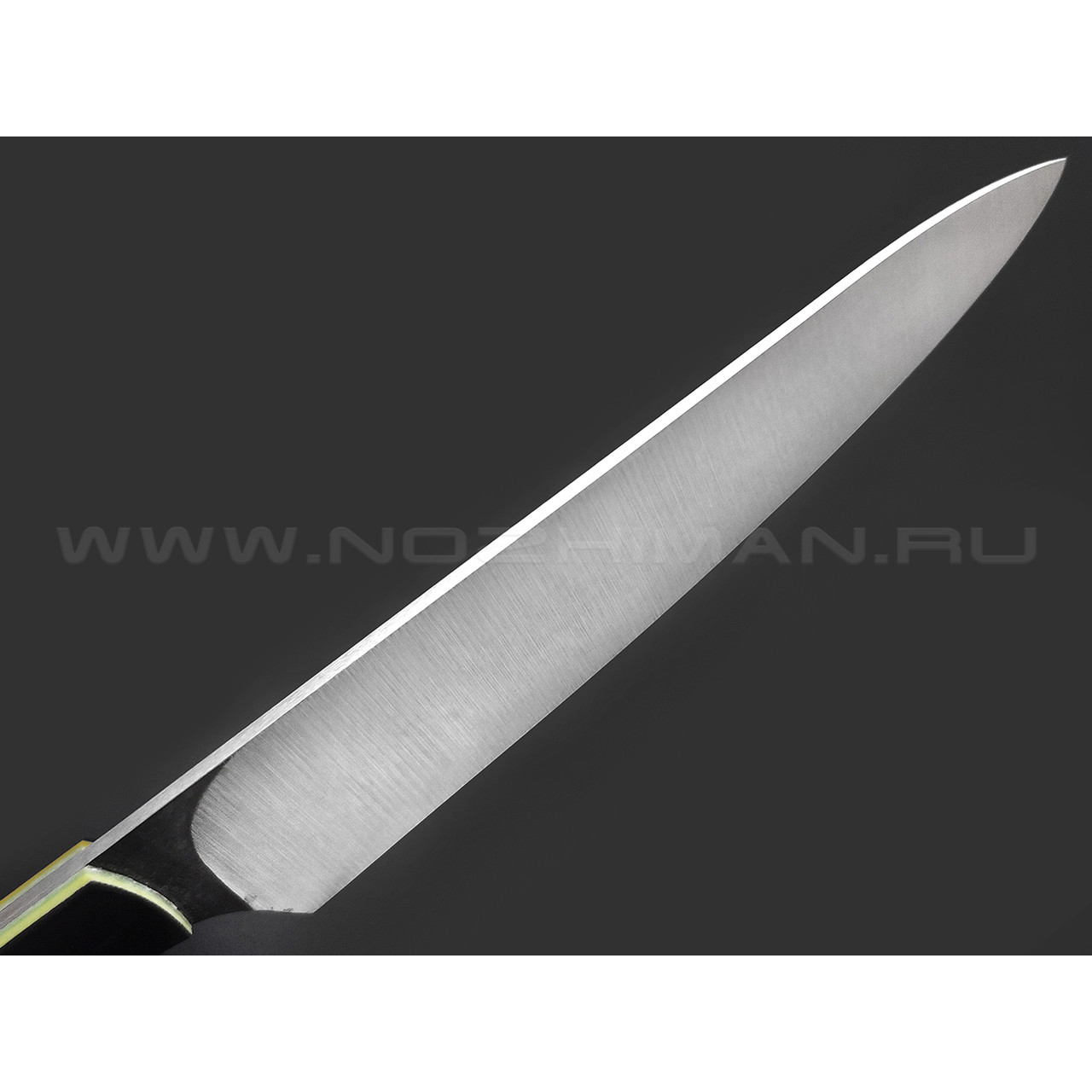 Кухонный нож Burlax BX0097 сталь x50Cr15MoV, рукоять G10 black & yellow