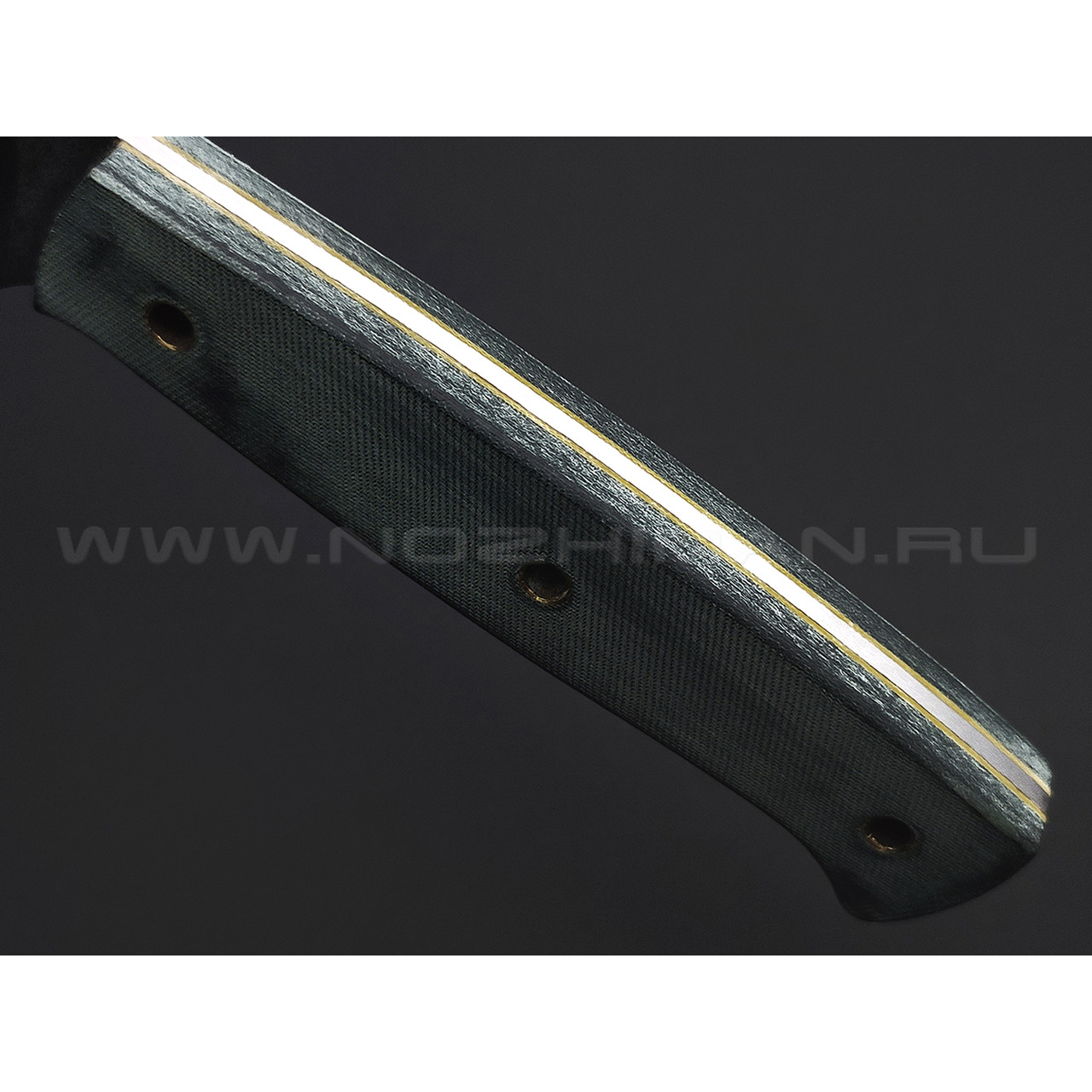 Кухонный нож Burlax BX0101 сталь x50Cr15MoV, рукоять зеленая микарта