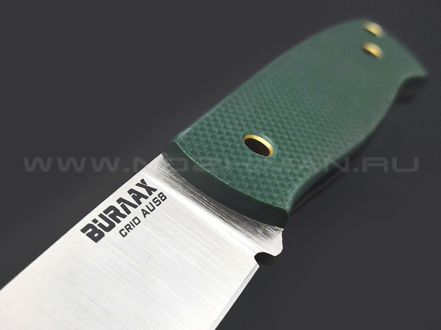 Нож Burlax Fin BX0154 сталь Cryo Aus-8 satin, рукоять G10 hunter
