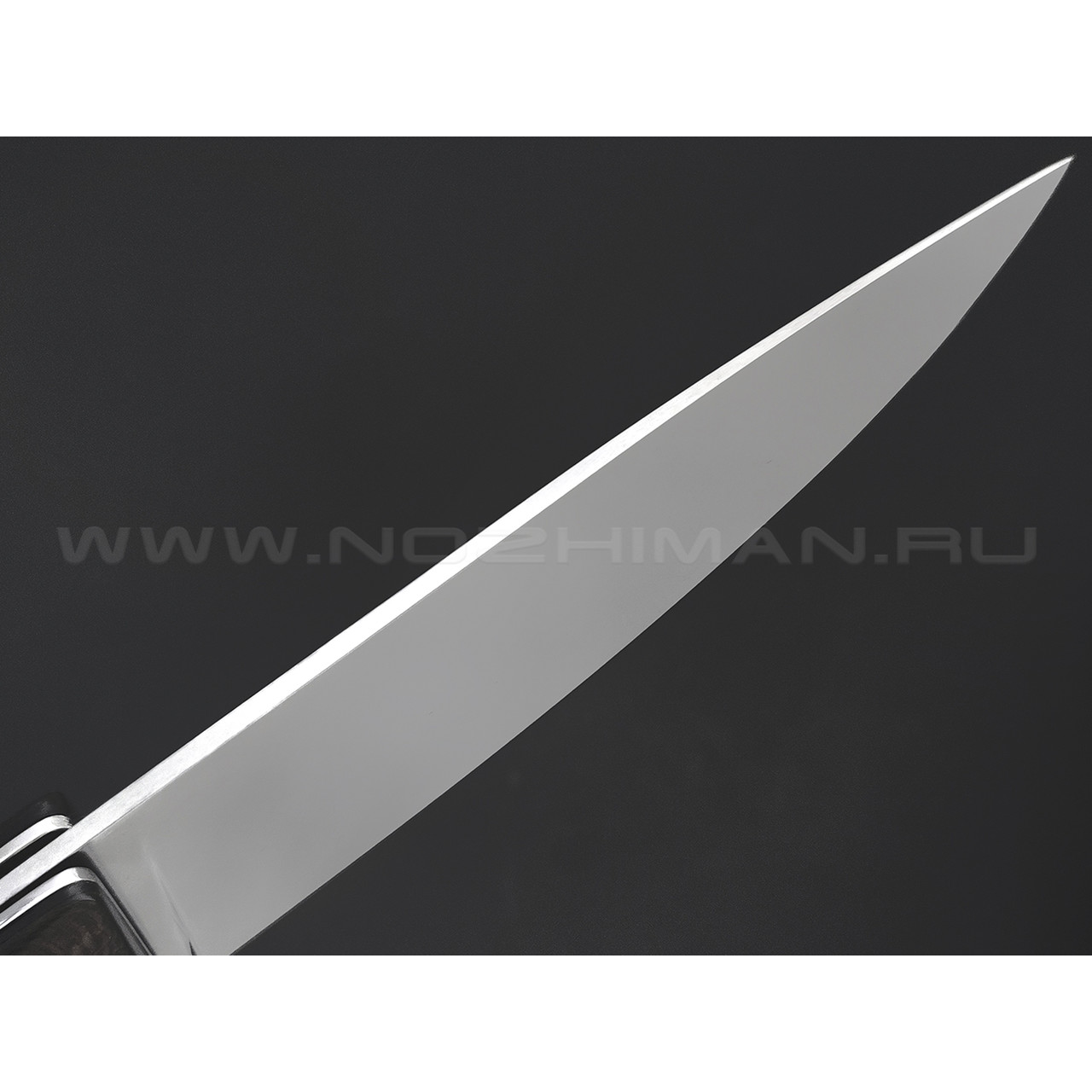 Товарищество Завьялова складной нож Бизон сталь K340 стоунвош, рукоять Дерево Зирикот, G10