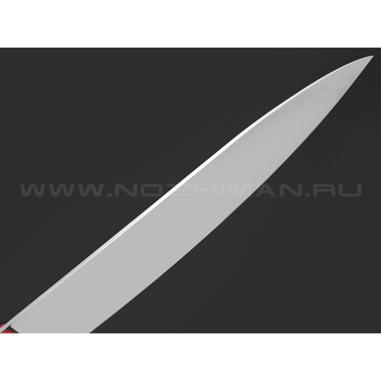 Товарищество Завьялова кухонный нож Шеф сталь N690, рукоять G10 black