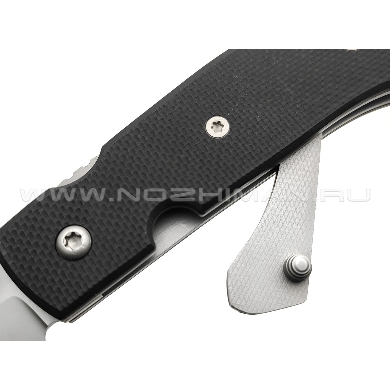 Saro нож Wild West сталь Aus10 bead-blast, рукоять G10 black
