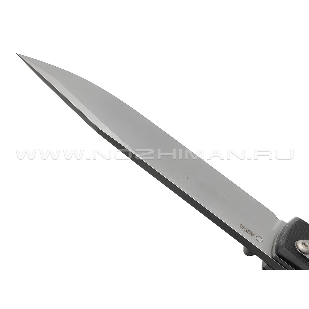 Saro нож Wild West сталь Aus10 bead-blast, рукоять G10 black