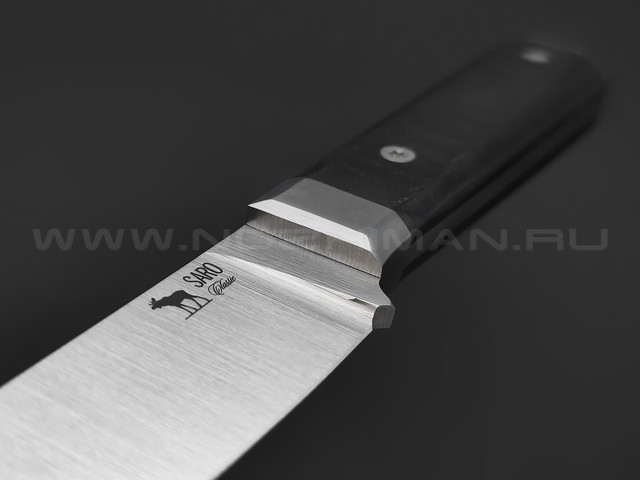 Saro нож Анчар сталь K110 satin, рукоять G10 black